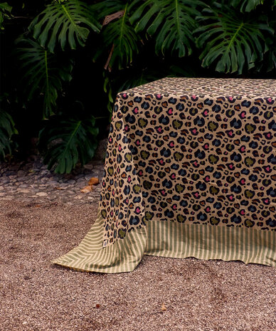 Doing Goods Disco Leopard Single Throw in Tote Bag