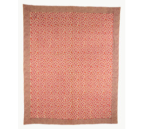 Doing Goods Pink Leopard Double Throw in Tote Bag - 240x280cm Doing Goods Pink Leopard Double Throw in Tote Bag - 240x280cm