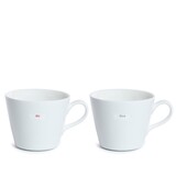 Keith Brymer Jones Bucket Mug His & Hers (set van 2)