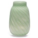 Vondels Vase Glass Stripes 27,5cm  - Green Vondels Vase Glass Stripes 27,5cm  - Green