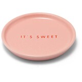 Vondels Ceramic petit four plate IT'S SWEET Vondels Ceramic petit four plate IT'S SWEET