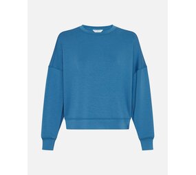 MSCH Dalvina Ima Q Sweatshirt -Vallarta Blue MSCH Dalvina Ima Q Sweatshirt -Vallarta Blue