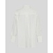 MSCH Erina Zenika Shirt STP - Egret/Forest Shade MSCH Erina Zenika Shirt STP - Egret/Forest Shade