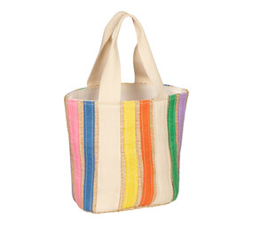 Mimi & Lula Rainbow Ribbon Basket Bag Mimi & Lula Rainbow Ribbon Basket Bag