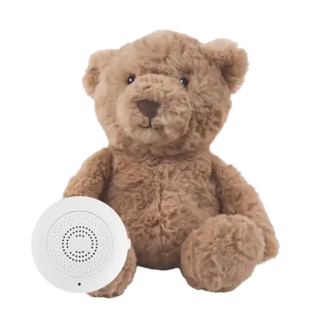 Flow Amsterdam Lou oplaadbare hartslagknuffel - bruin Flow Amsterdam Lou oplaadbare hartslagknuffel - bruin