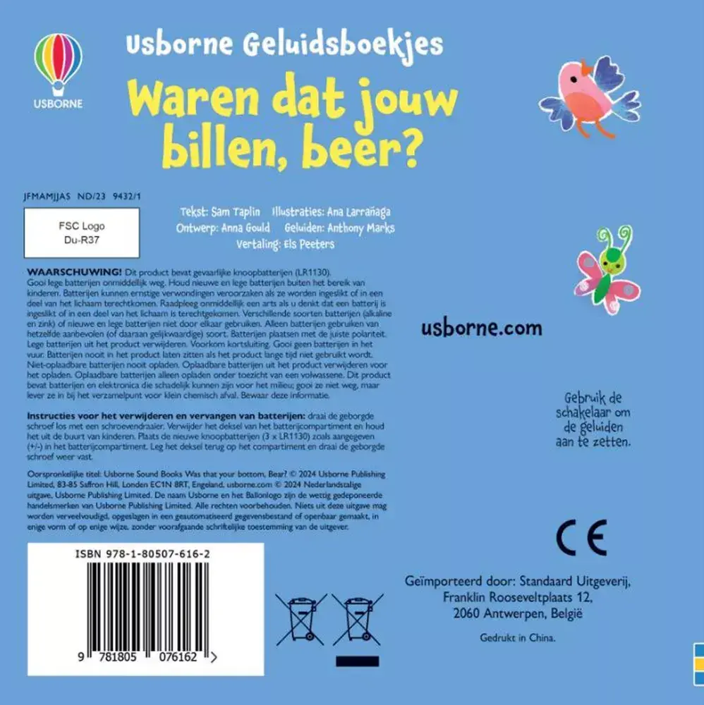 Geluidenboek: Waren dat jouw billen, beer? Geluidenboek: Waren dat jouw billen, beer?
