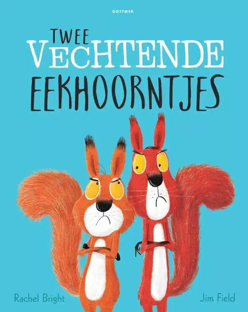 Twee vechtende eekhoorntjes Twee vechtende eekhoorntjes
