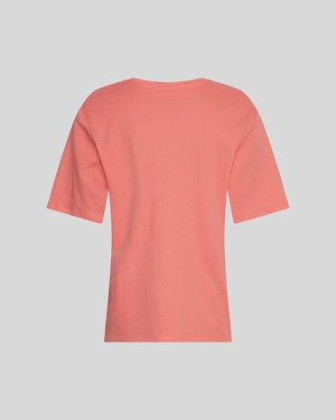 MSCH Melea Icon Tee – Coral Pink MSCH Melea Icon Tee – Coral Pink