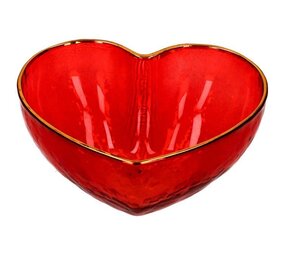 L'amour Bowl M Heart - Red/Sprayed L'amour Bowl M Heart - Red/Sprayed
