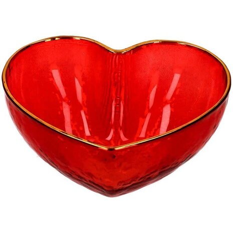 L'amour Bowl M Heart - Red/Sprayed