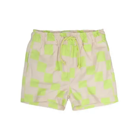 Sproet & Sprout Swim Shorts Blocks - Sesame