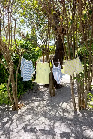 Sproet & Sprout Swim Shorts Blocks - Sesame