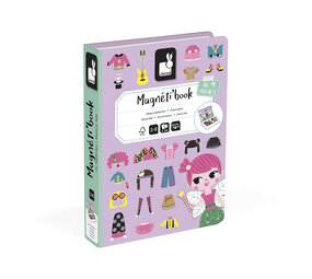 Janod Magnetibook – Verkleedfeest meisjes