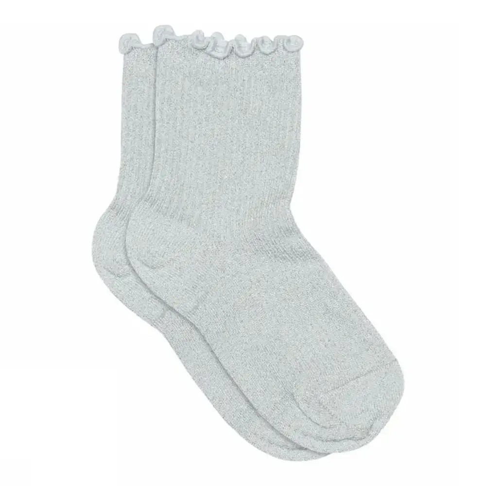 MP Denmark Doris glitter socks - Winter Sky