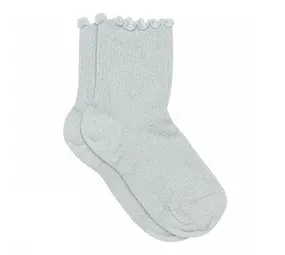 MP Denmark Doris glitter socks - Winter Sky