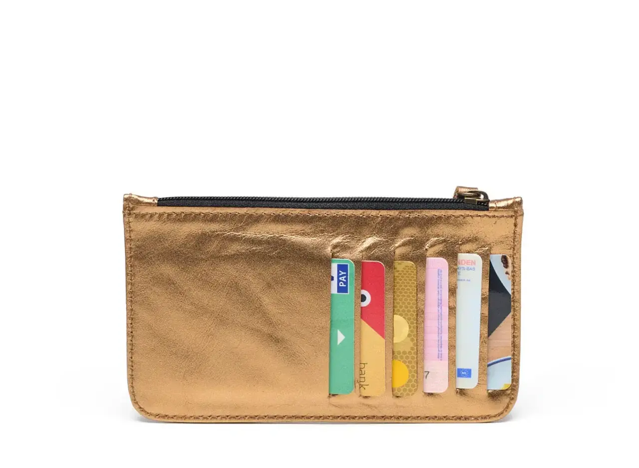 Chabo Bags Cards & Coins Wallet - Copper Chabo Bags Cards & Coins Wallet - Copper