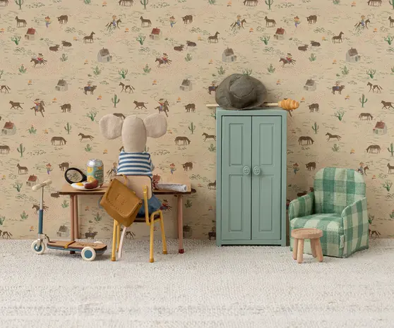 Maileg Chair, Mouse - Yellow Maileg Chair, Mouse - Yellow