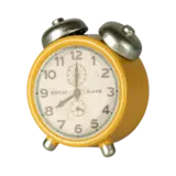 Maileg Alarm clock, Mouse - Yellow