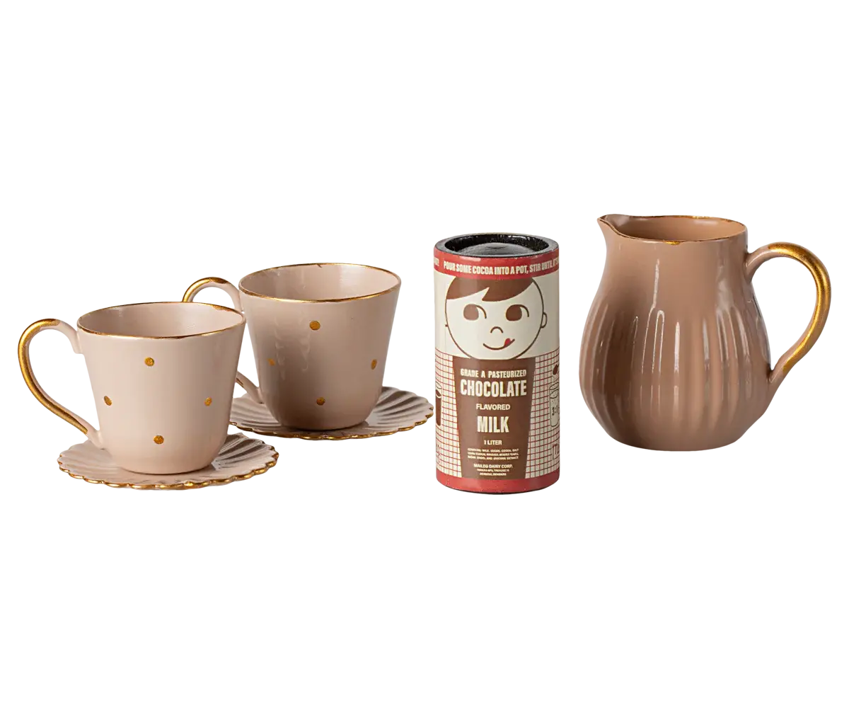 Maileg Hot chocolate set, Mini