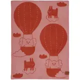 Klippan Wiegdeken Balloon - Pink/Rust Klippan Wiegdeken Balloon - Pink/Rust