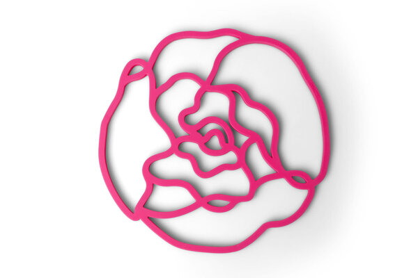 Tools2Cook Pannenonderzetter Peony - Dark Pink Tools2Cook Pannenonderzetter Peony - Dark Pink