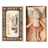 Maileg Princess mouse, Little sister in matchbox Maileg Princess mouse, Little sister in matchbox