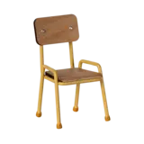 Maileg Chair, Mouse - Yellow Maileg Chair, Mouse - Yellow