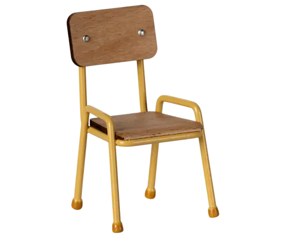 Maileg Chair, Mouse - Yellow Maileg Chair, Mouse - Yellow