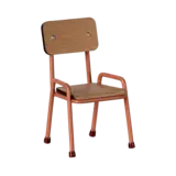 Maileg Chair, Mouse - Coral