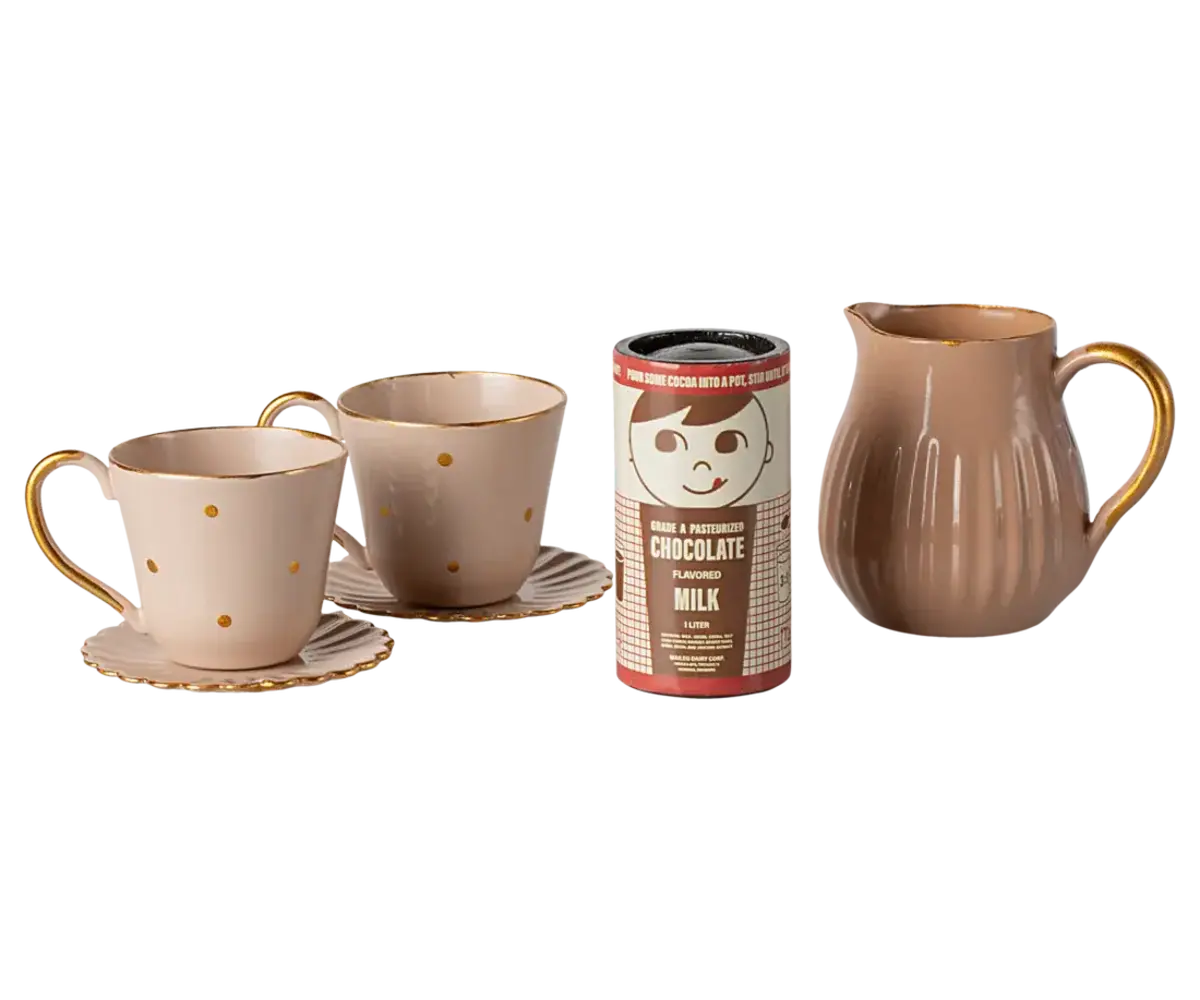 Maileg Hot chocolate set, Mini