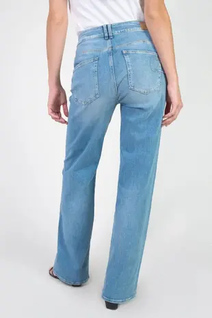 Le Temps des Cerises Jeans pulp regular Alba high waist blue N°4
