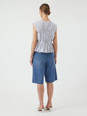 Y.A.S Ebba SL Top - Black White