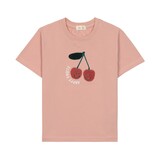 Lässig T-Shirt Jersey GOTS Cherry - Peach