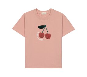 Lässig T-Shirt Jersey GOTS Cherry - Peach Lässig T-Shirt Jersey GOTS Cherry - Peach