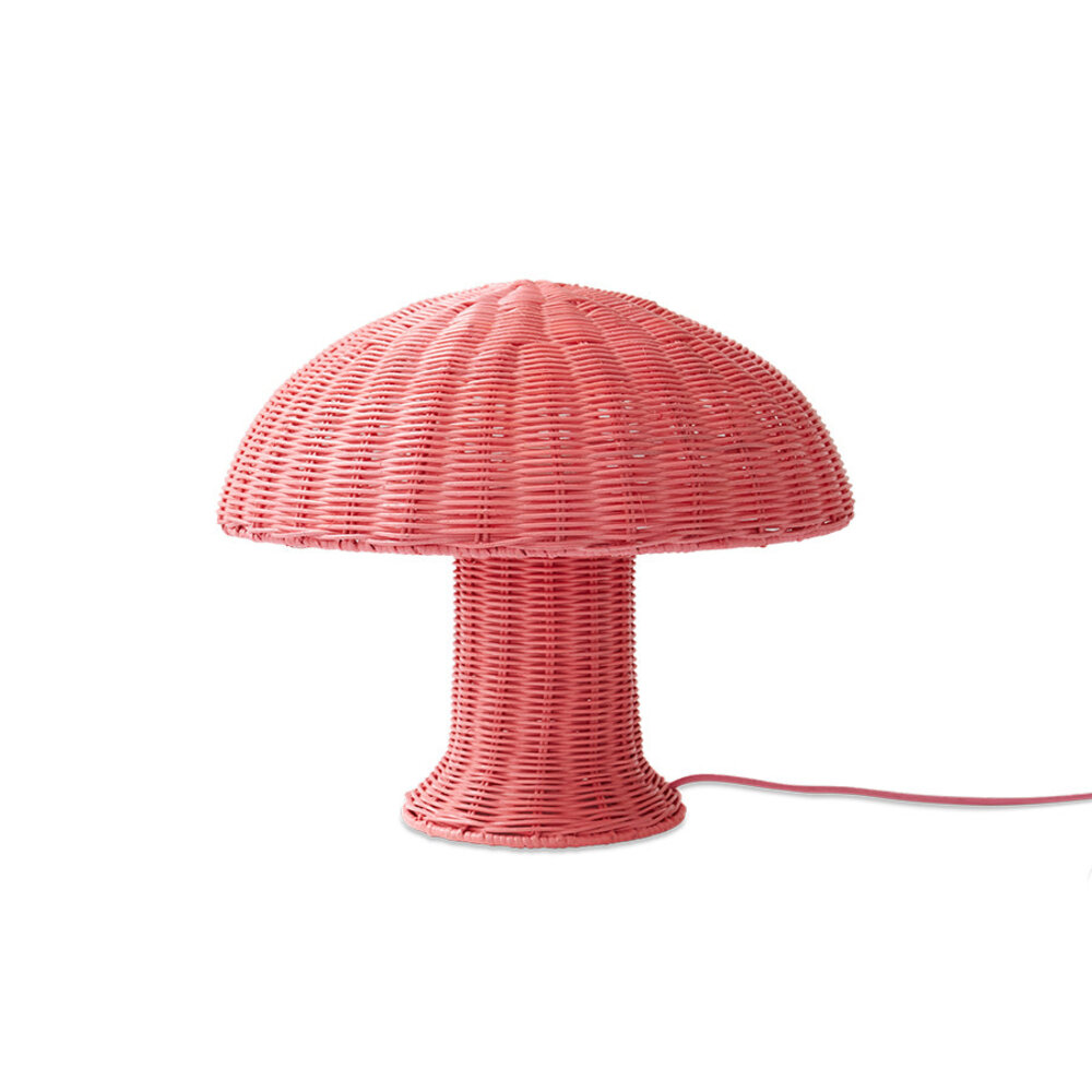 HK Living Rattan table lamp - Blush