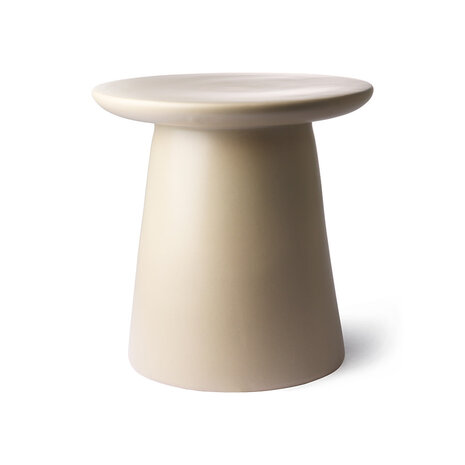 HK Living Earthenware side table - Cream HK Living Earthenware side table - Cream