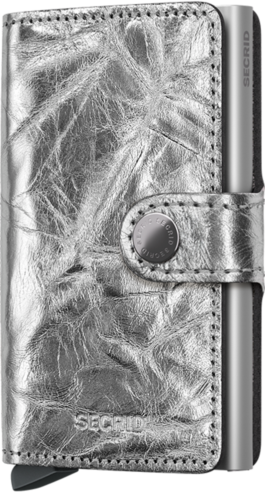 Secrid Miniwallet Crunch - Silver Secrid Miniwallet Crunch - Silver