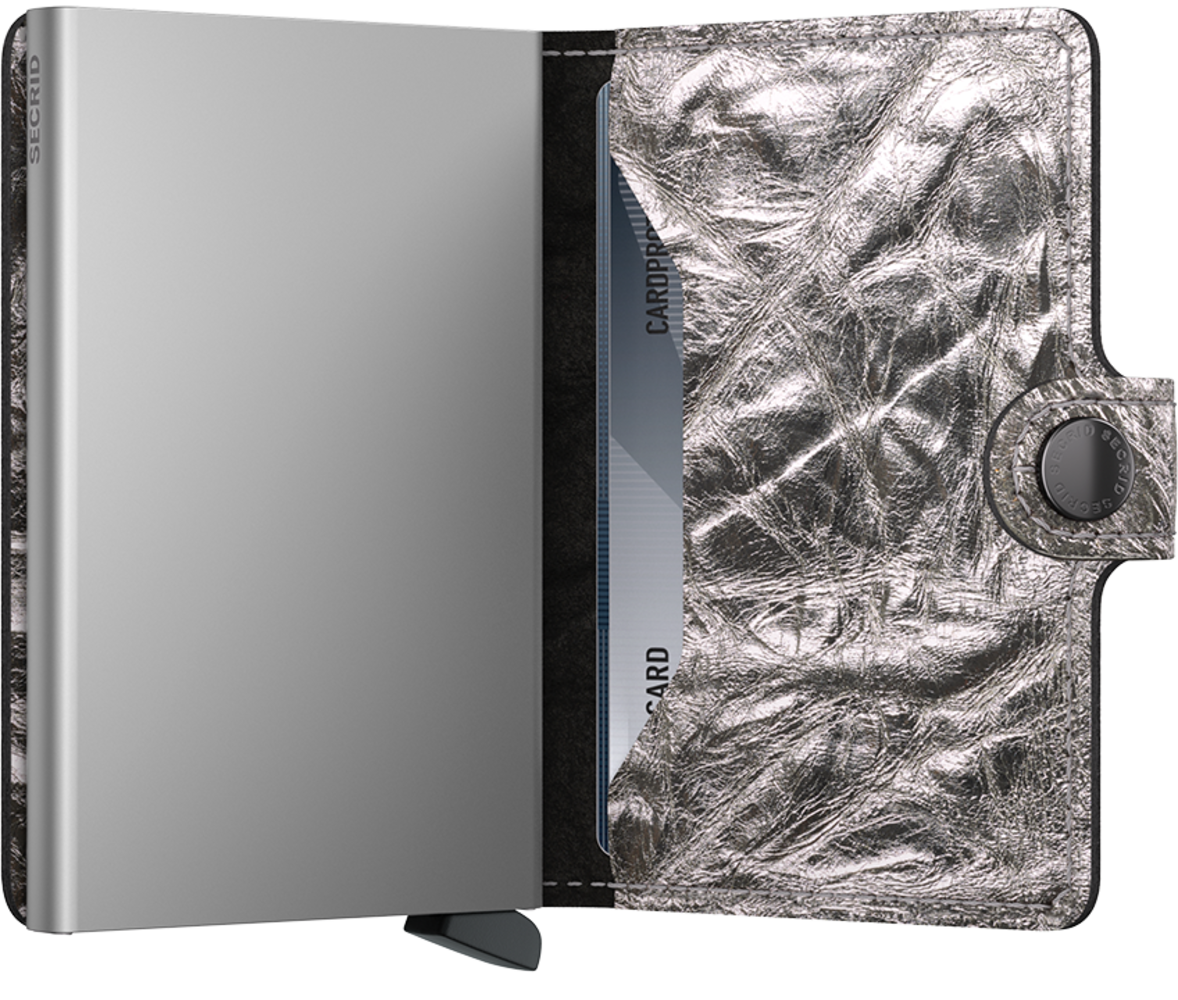 Secrid Miniwallet Crunch - Silver Secrid Miniwallet Crunch - Silver