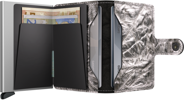 Secrid Miniwallet Crunch - Silver Secrid Miniwallet Crunch - Silver