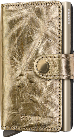 Secrid Miniwallet Crunch - Gold Secrid Miniwallet Crunch - Gold
