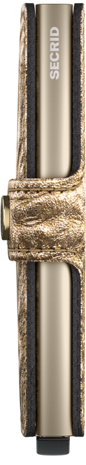 Secrid Miniwallet Crunch - Gold Secrid Miniwallet Crunch - Gold