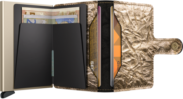 Secrid Miniwallet Crunch - Gold Secrid Miniwallet Crunch - Gold