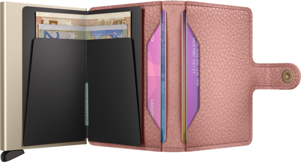Secrid Miniwallet Pebble - Rose Secrid Miniwallet Pebble - Rose