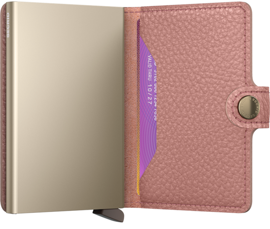 Secrid Miniwallet Pebble - Rose Secrid Miniwallet Pebble - Rose