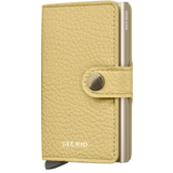 Secrid Miniwallet Pebble - Butter Yellow Secrid Miniwallet Pebble - Butter Yellow
