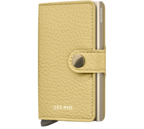 Secrid Miniwallet Pebble - Butter Yellow Secrid Miniwallet Pebble - Butter Yellow