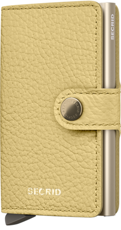 Secrid Miniwallet Pebble - Butter Yellow