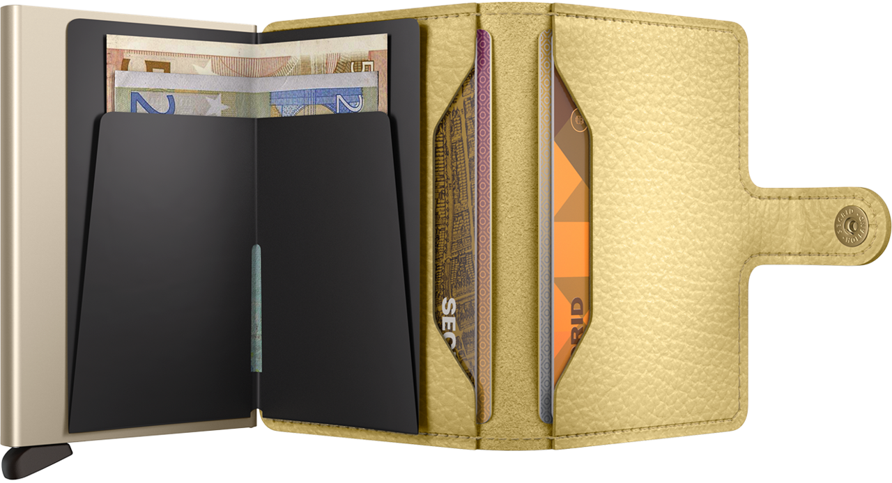 Secrid Miniwallet Pebble - Butter Yellow