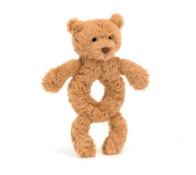 Jellycat Bartholomew Bear Ring Rattle Jellycat Bartholomew Bear Ring Rattle