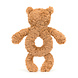 Jellycat Bartholomew Bear Ring Rattle Jellycat Bartholomew Bear Ring Rattle